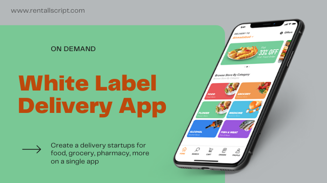 Ultra-modern white label delivery app for your business