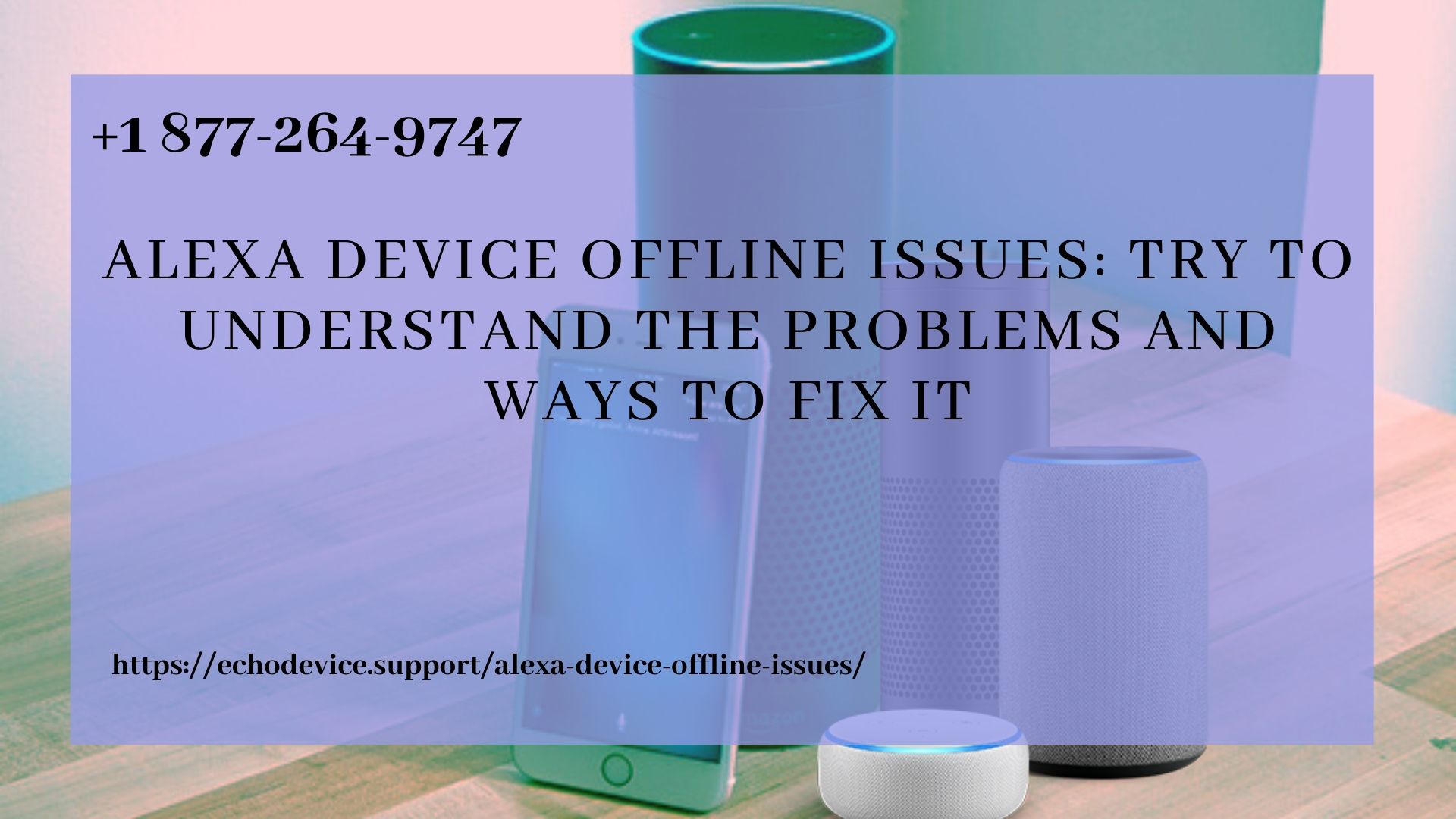 Resolve Alexa Device Offline | Echo Offline & Echo Dot Offline –Get in Touch Now