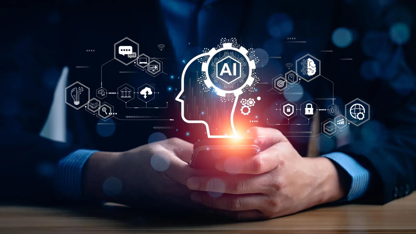 Our team of experts assists you in the process of deploying AI, ensuring that your business objectives are met