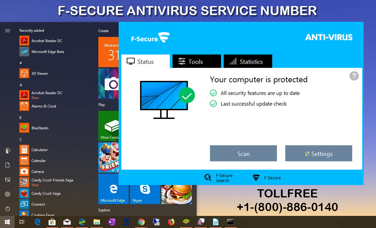 F-Secure Antivirus Customer Support Service +1(800) 886 0140