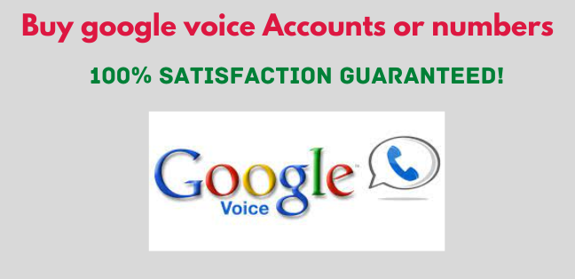 Buy google voices Accounts