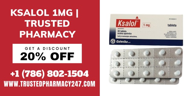 Ksalol 1mg Overnight Delivery | Trusted Pharmacy