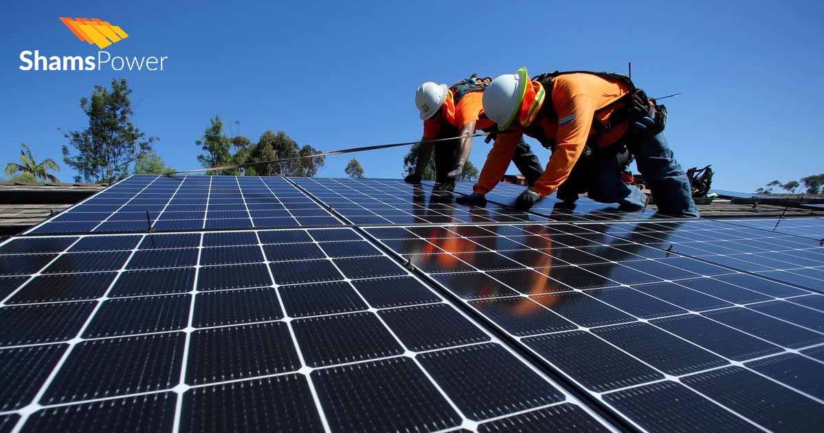 Shams Power - What to Expect When Installing Solar Panels