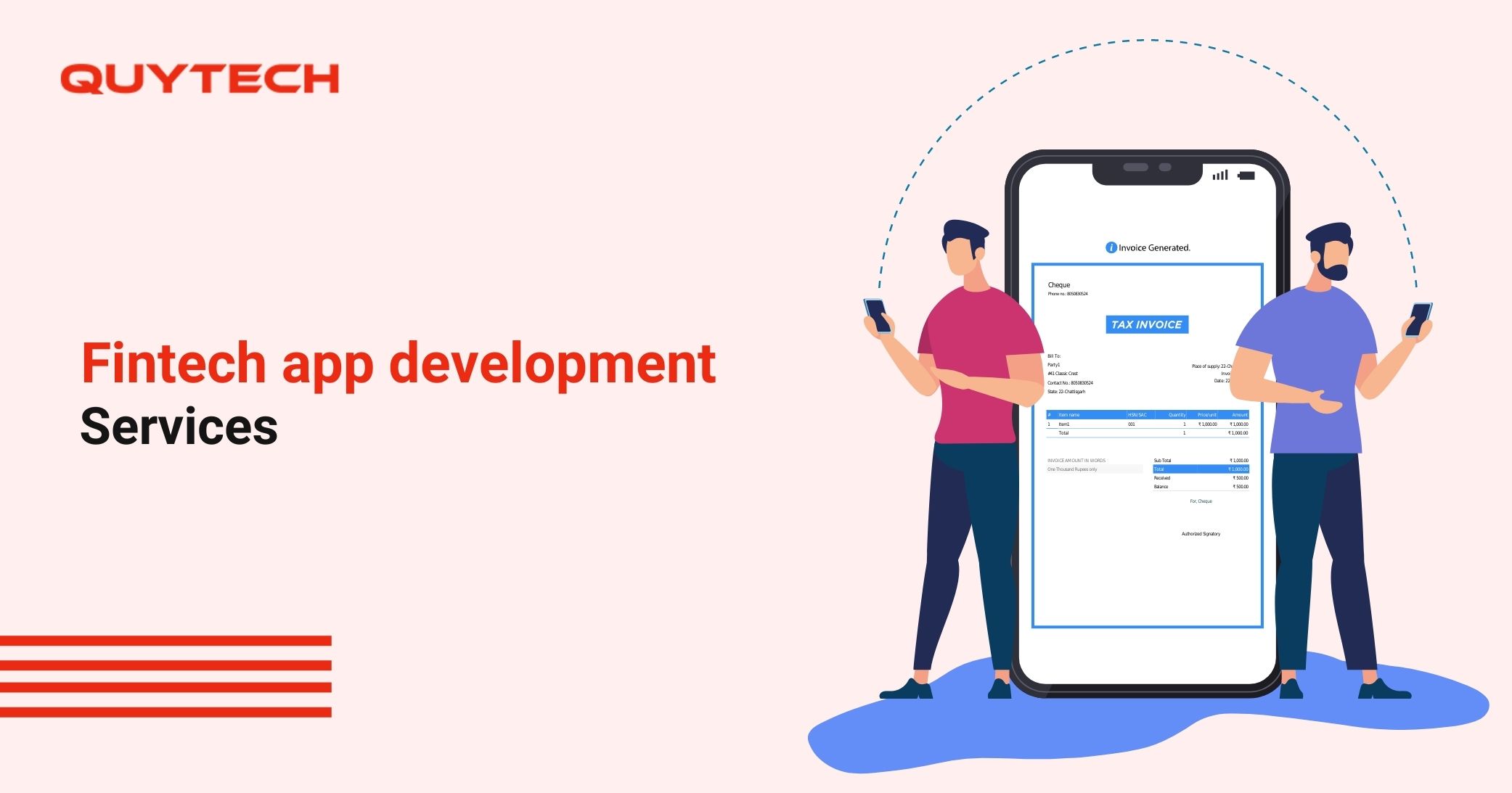 Best Fintech app development services