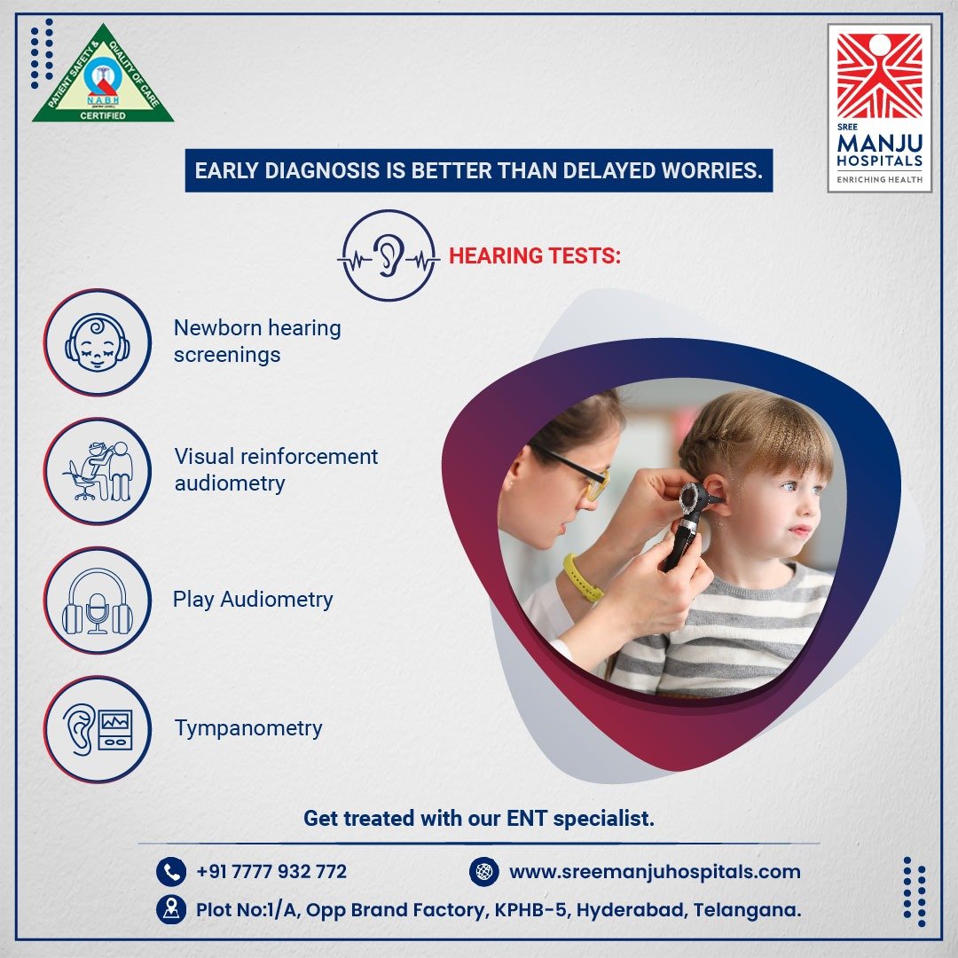 Best ent hospitals in Kukatpally | KPHB | Hyderabad – Sree Manju Hospital