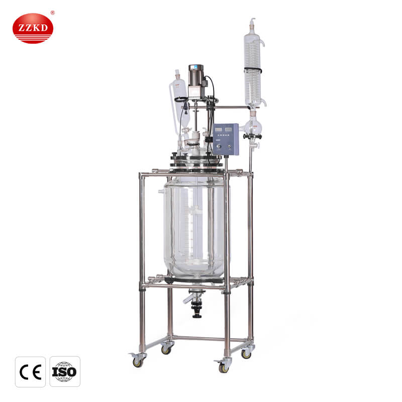 S-100L Jacketed Glass Reactor