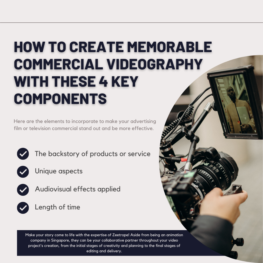 How to Create Memorable Commercial Videography with These 4 Key Components