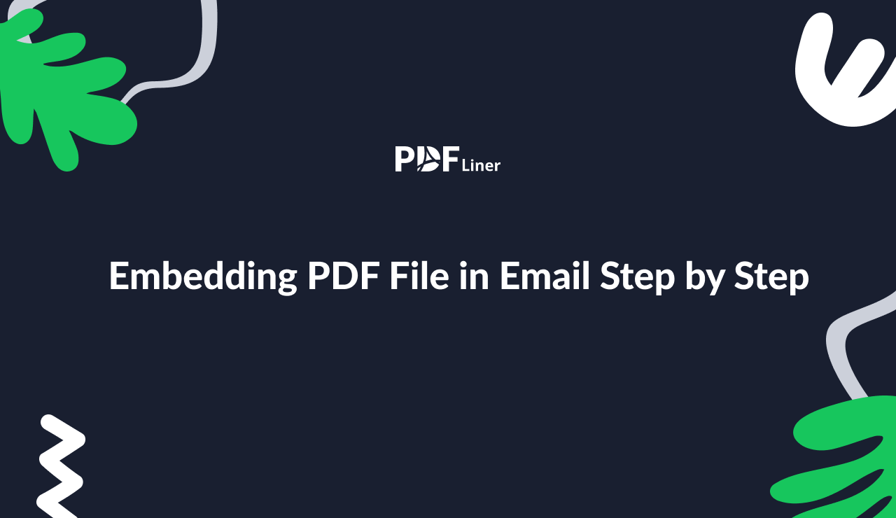Embedding PDF File in Email Step by Step