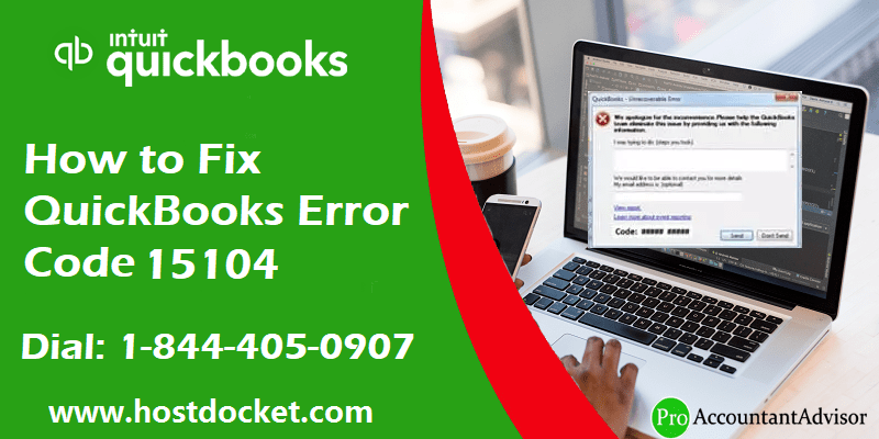 How to Resolve QuickBooks error code 15104?