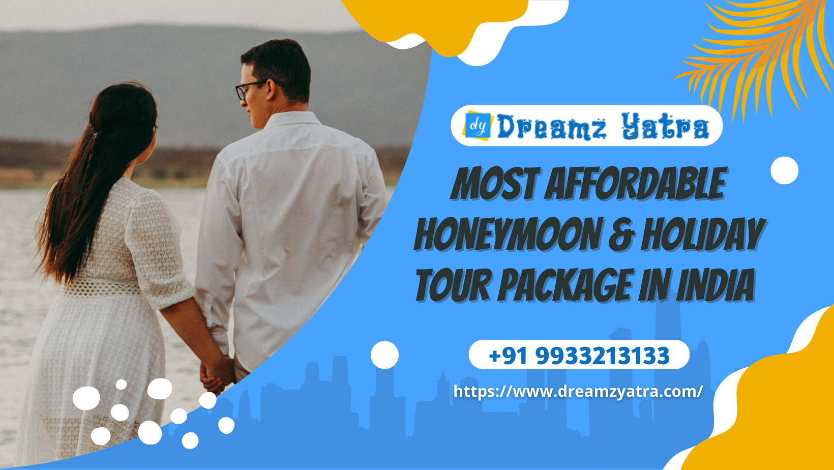 Affordable honeymoon tour package in India