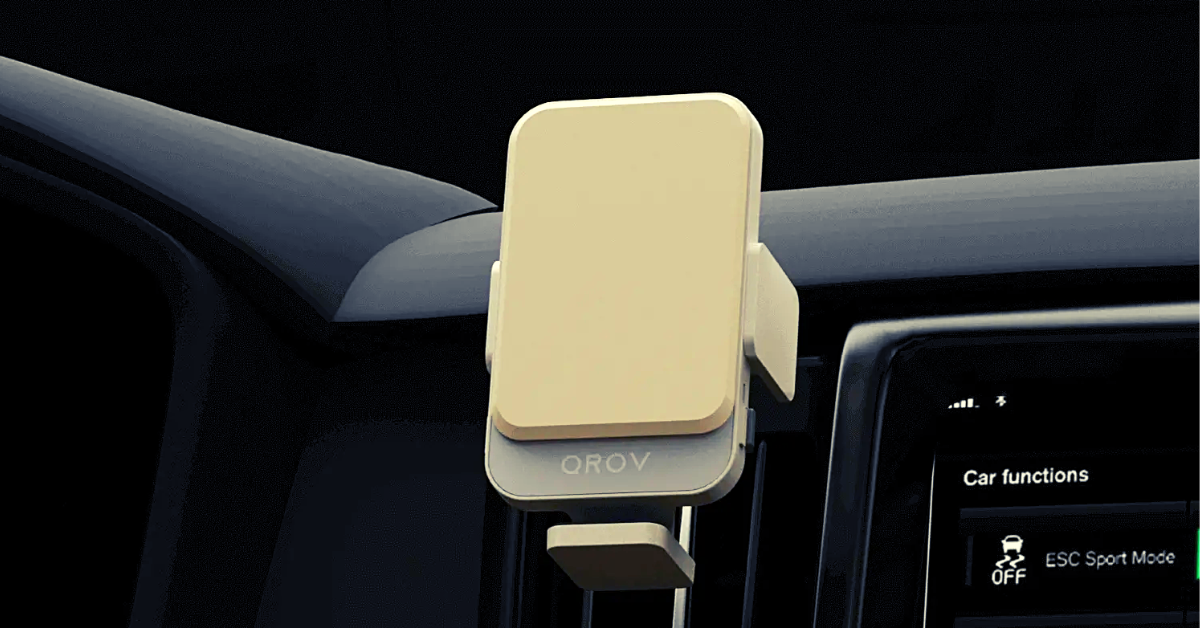 Qrov MagSafe Car Mount Wireless Charger