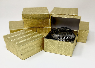 The Gold Foil Boxes make customers gag for it!