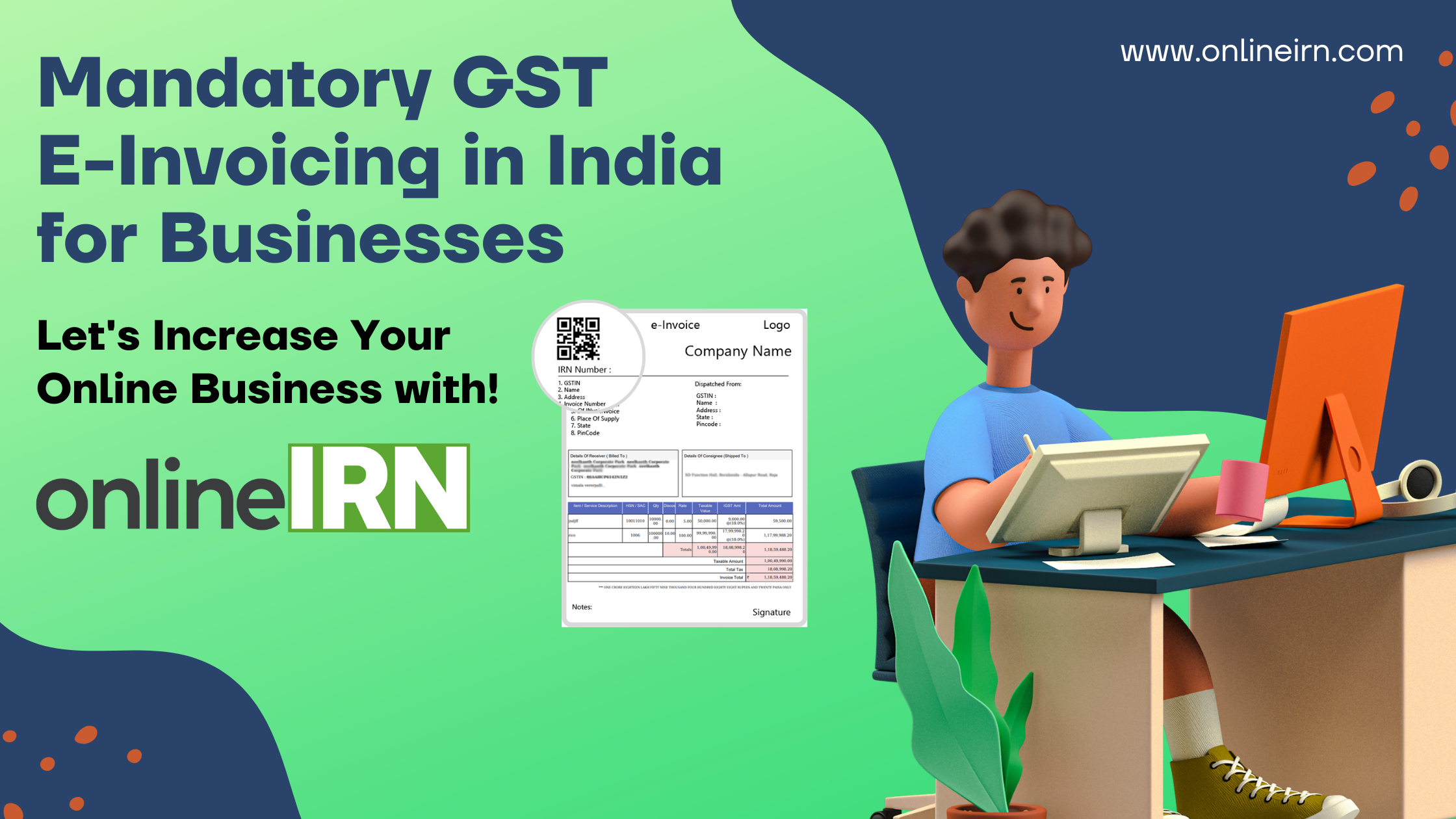 All About Mandatory GST E-Invoicing in India from 1 October for Businesses