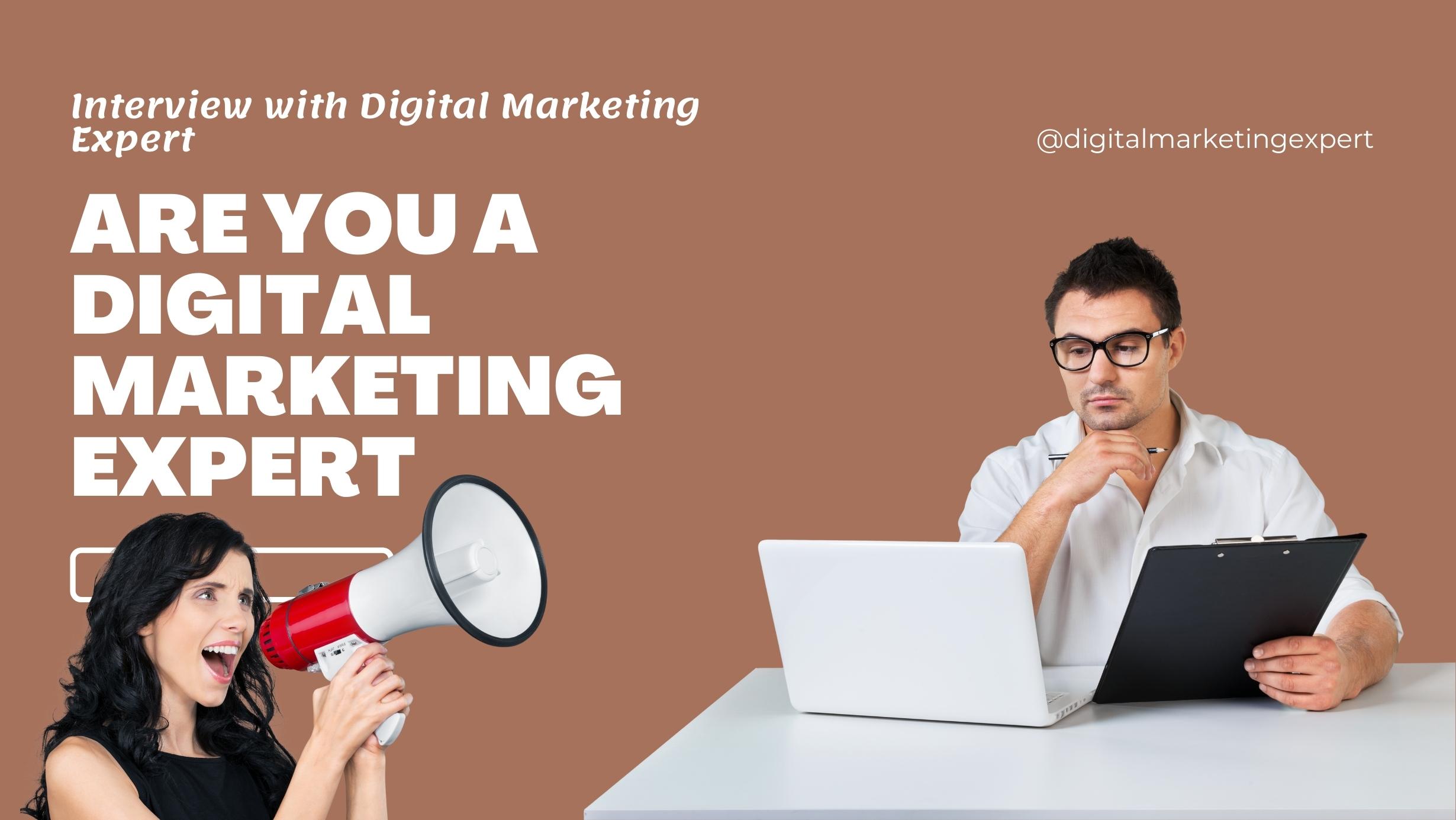 An Interview with a Digital Marketer