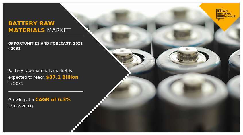 Battery Raw Materials Market Size, Global Growth and Forecast, 2031