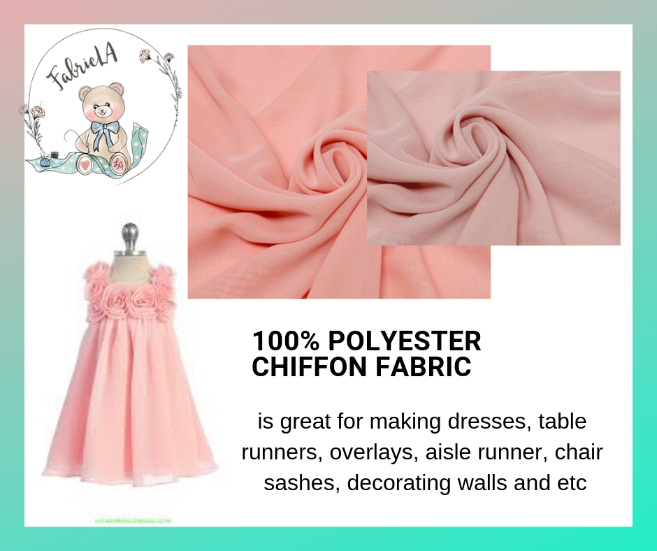 CHIFFON FABRIC - WOVEN FROM NATURAL FIBRES