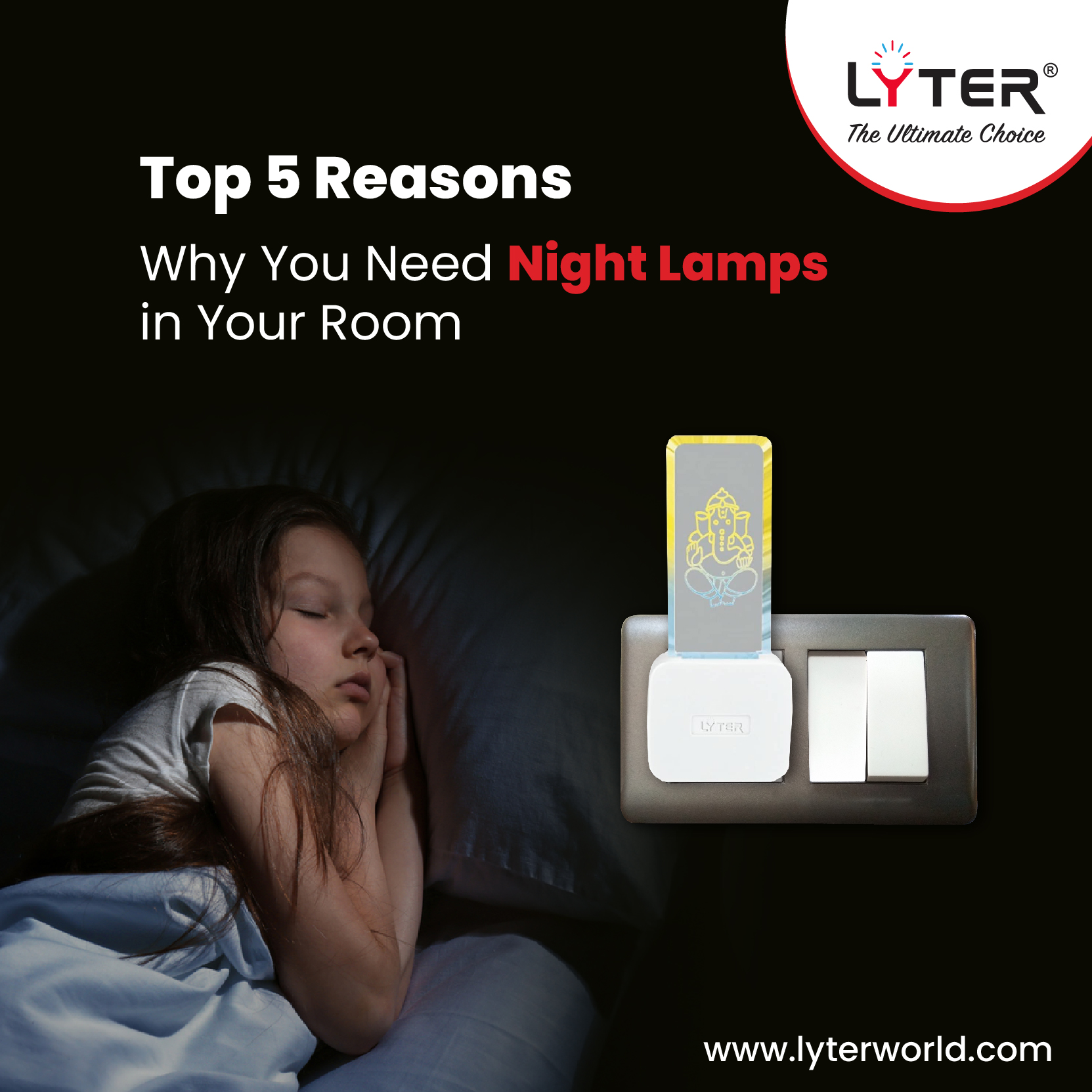 5 Reasons Why You Need Night Lamps in Your Room