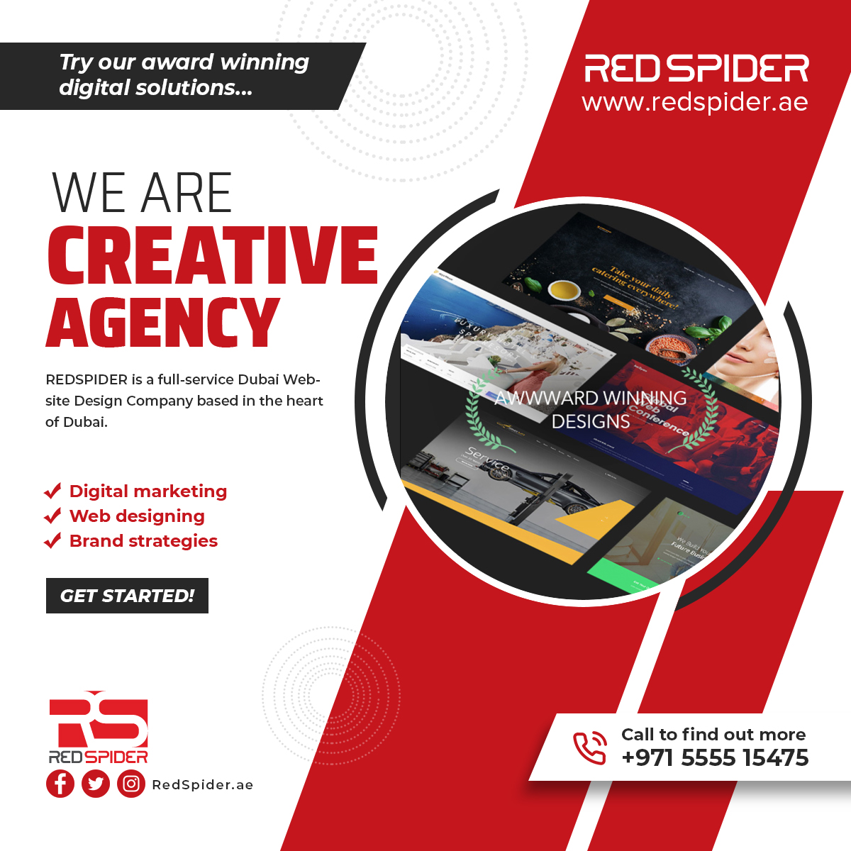 Creative website design Agency Dubai, UAE