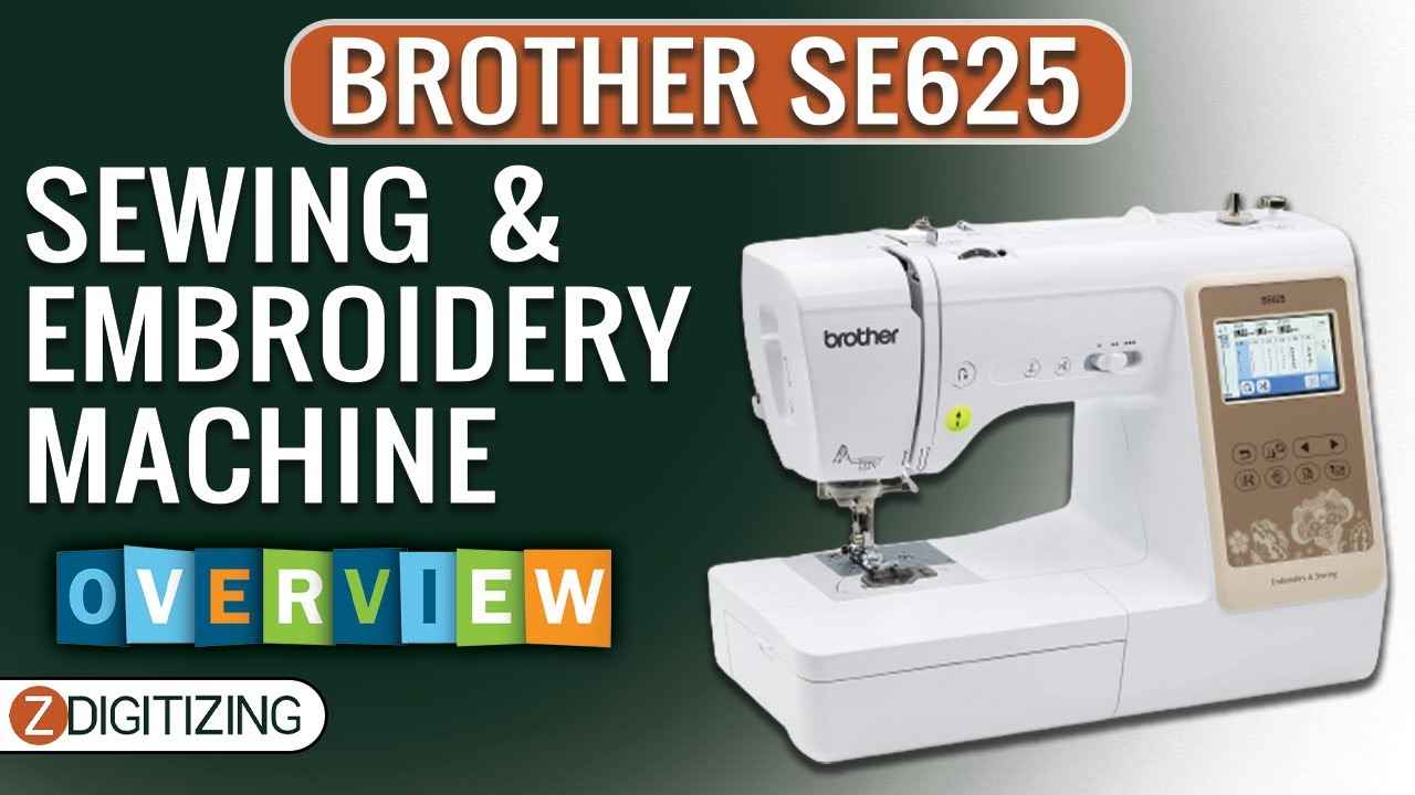 Brother SE625 Computerized Sewing and Embroidery Machine