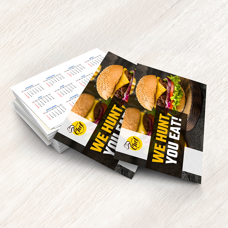 Print Custom Card Calendars From PrintMagic : A Compact and Effective Branding Tool  