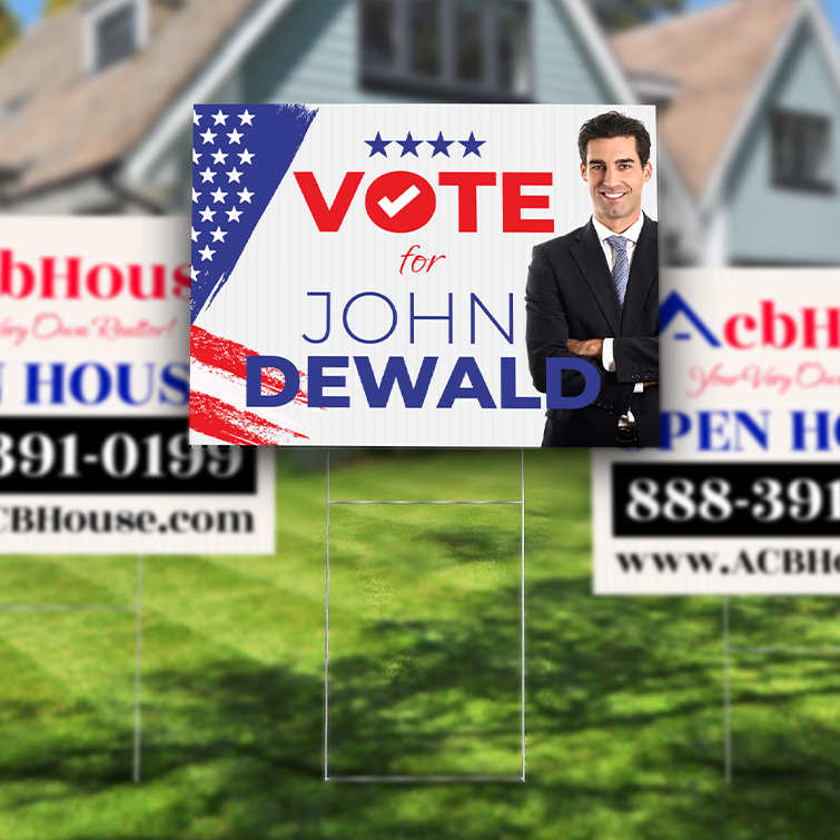 Print Political Yard Signs From PrintMagic