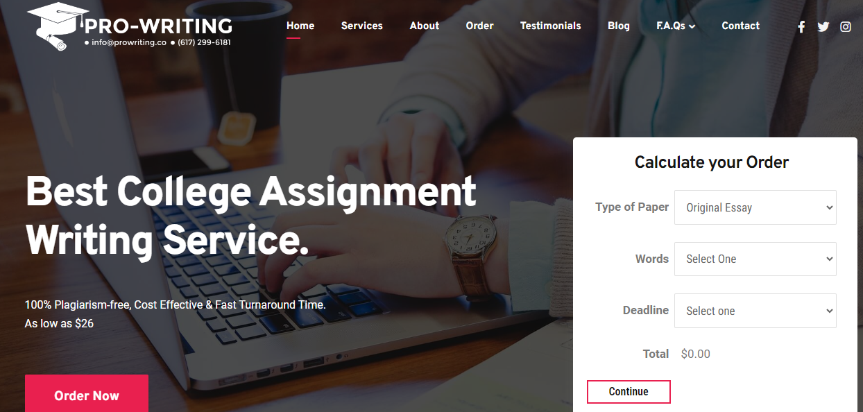 The Best College Assignment Writing Service in the USA: Top Picks for Students