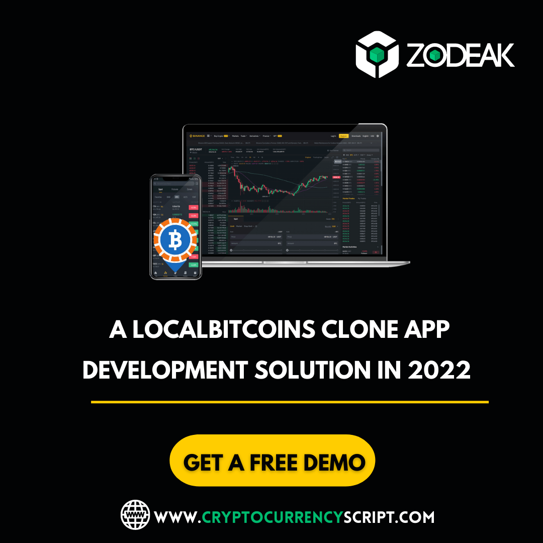 A LocalBitcoins Clone App Development Solution in 2022 