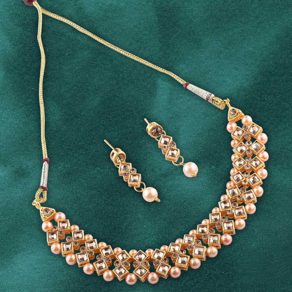 Discover Gold Plated Choker Set Online from SilverShine