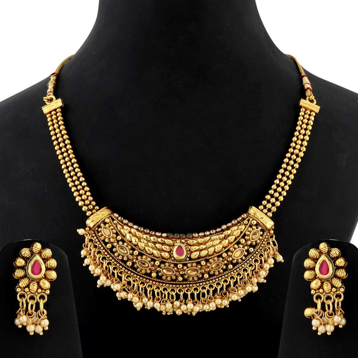 Explore Kundan Choker Set Online from SilverShine
