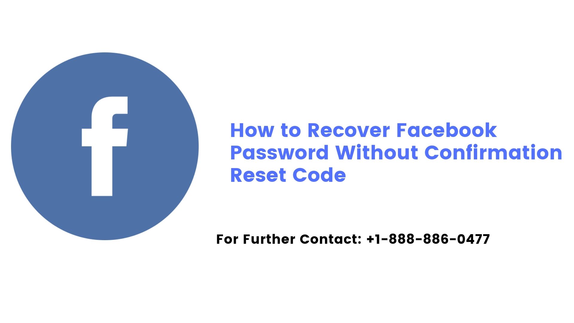 How to recover Facebook password without confirmation reset code