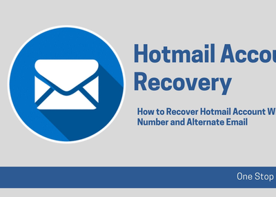How to Recover Hotmail Password Without Phone Number and Email ID