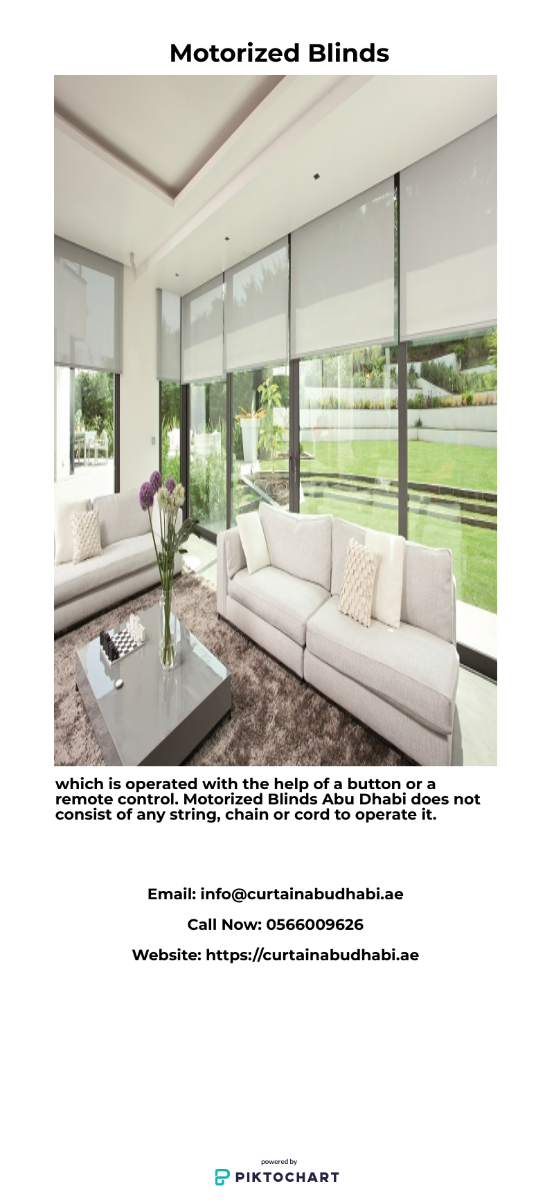 Motorized Blinds in Dubai