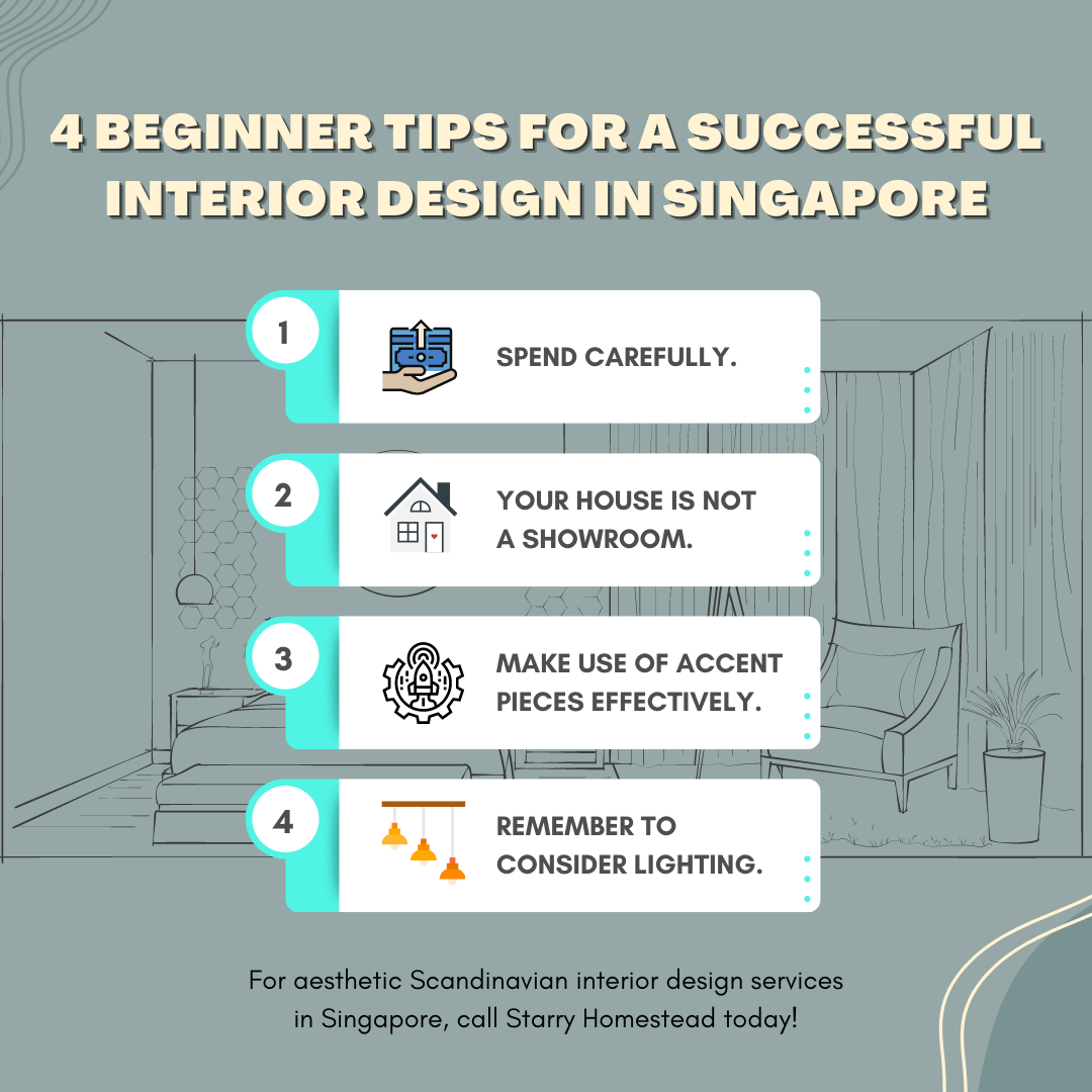 4 Beginner Tips for a Successful Interior Design in Singapore