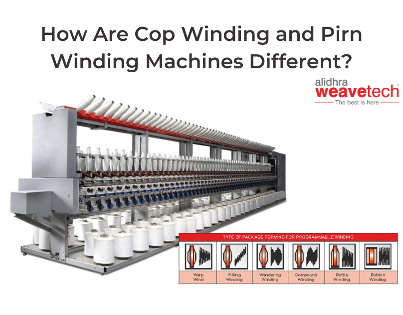 How Are Cop Winding and Pirn Winding Machines Different?