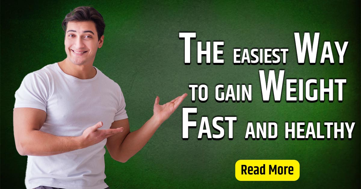 How to gain weight naturally at home?