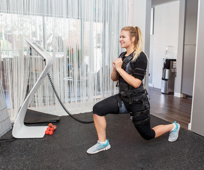 Does electrical stimulation increase blood flow?