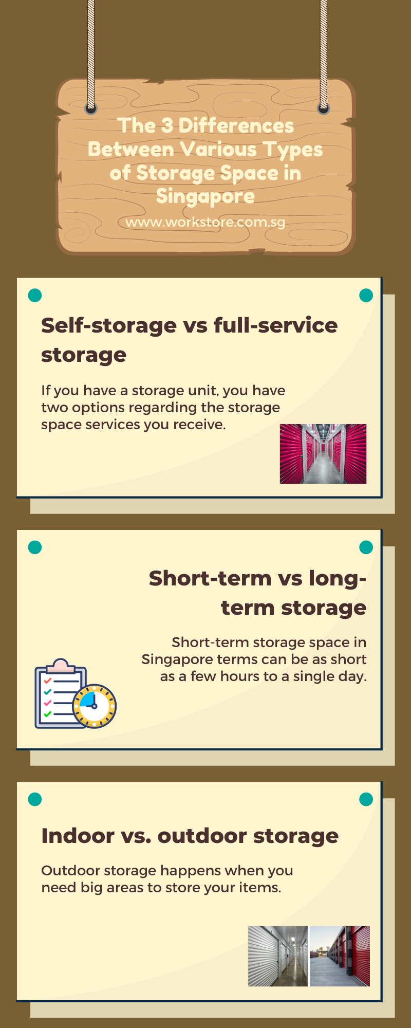 The 3 Differences Between Various Types of Storage Space in Singapore
