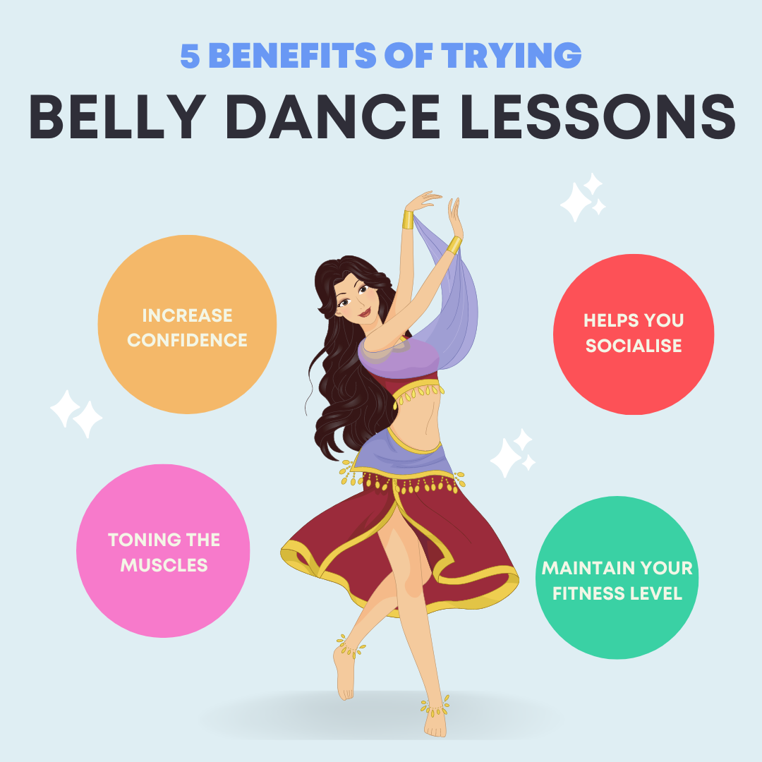 5 Benefits of Trying Belly Dance Lessons