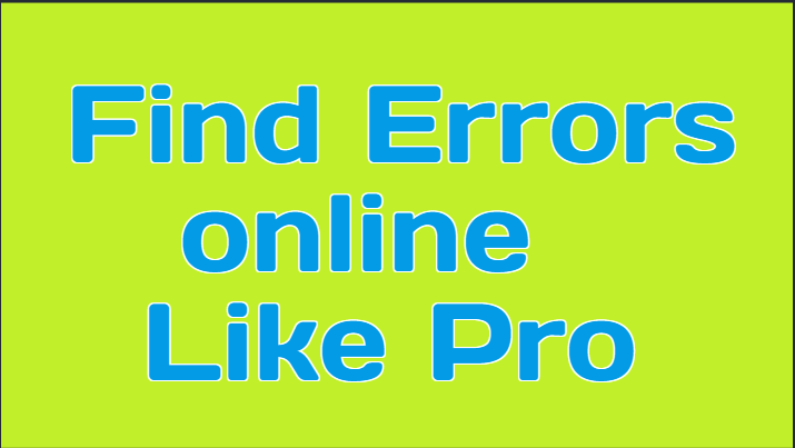 Find Errors in your content like a pro with grammar checker