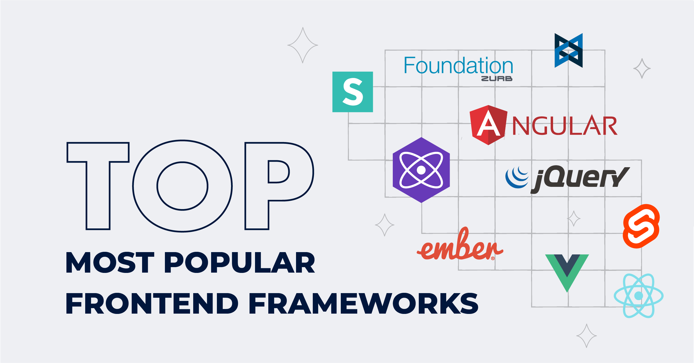 The Most Used Front-End Frameworks for Web Development