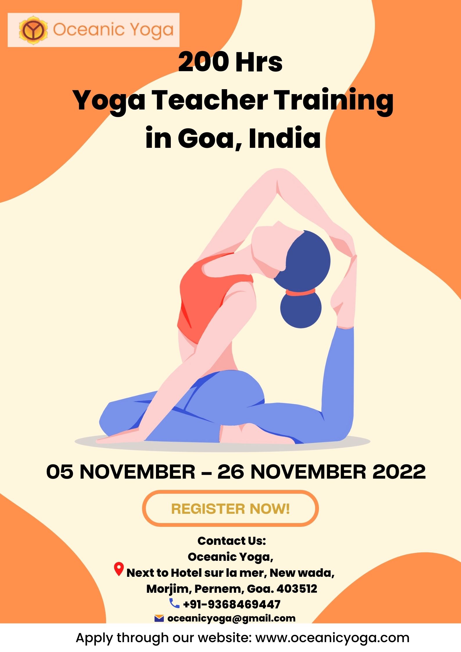 Golden opportunity for 200-hour teacher training in India
