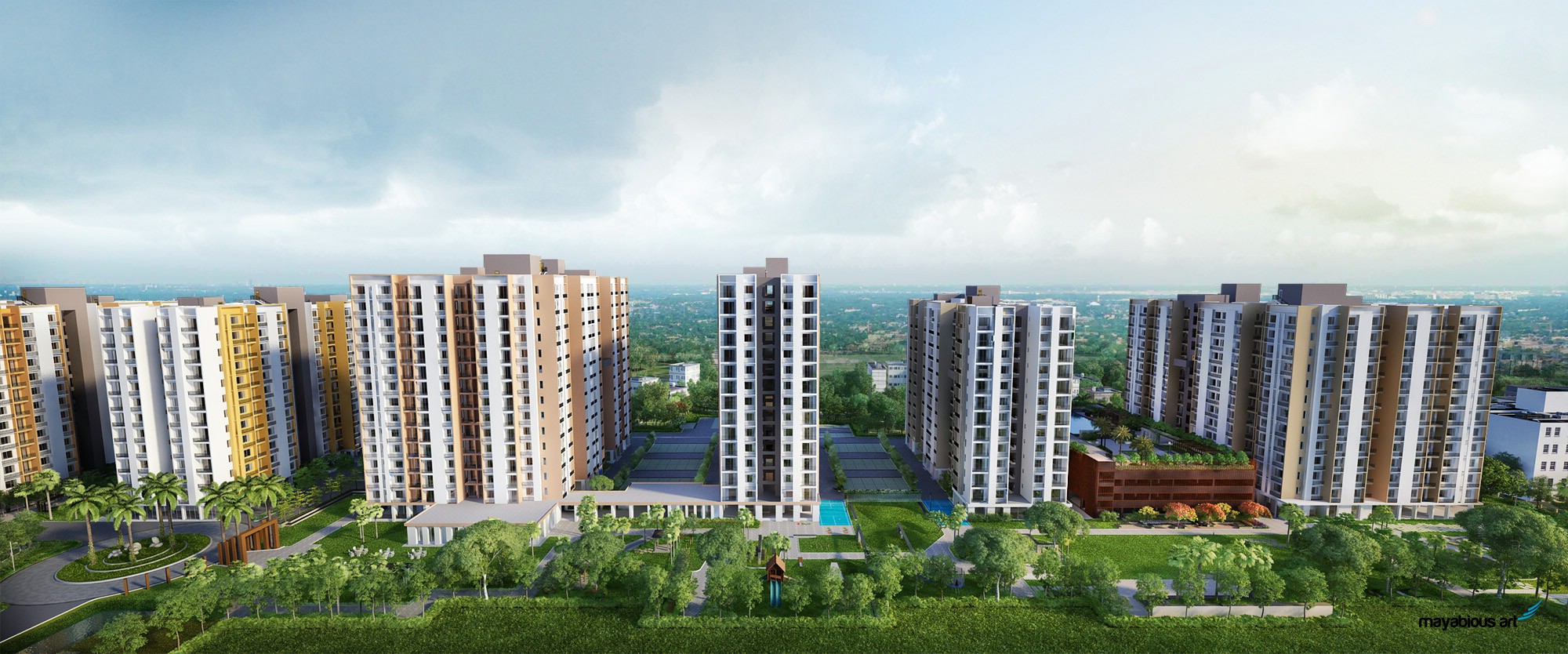 Buy 1 to 3 BHK Luxurious Exquisite Flats At Godrej Manjari Pune