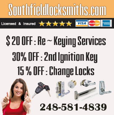Locksmith South Field MI