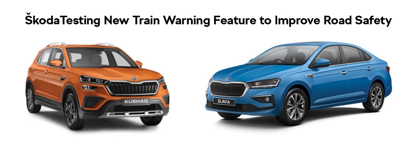 Skoda Testing New Train Warning Feature to Improve Road Safety