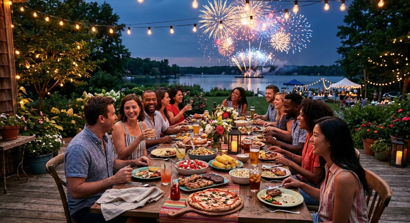 Summer Tables Built on Fireworks and Flavor