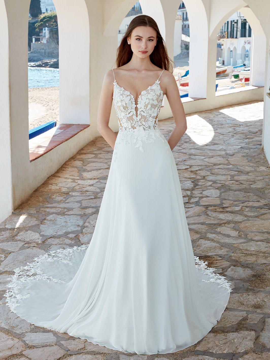 Radiate Confidence in Enzoani Bridal Gown