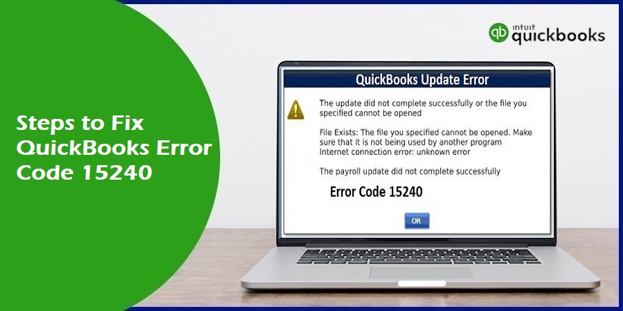 How to Resolve QuickBooks Error 15240?