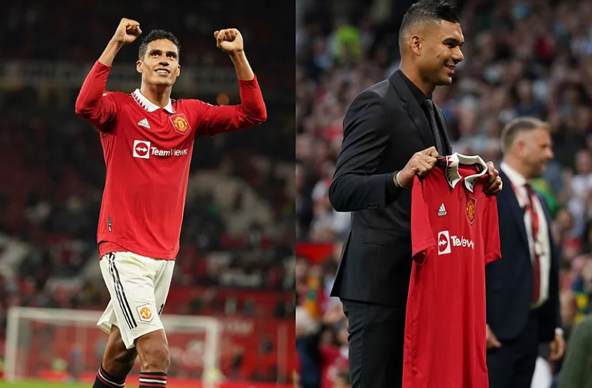 Raphael Varane reveals why Casemiro could join Manchester United