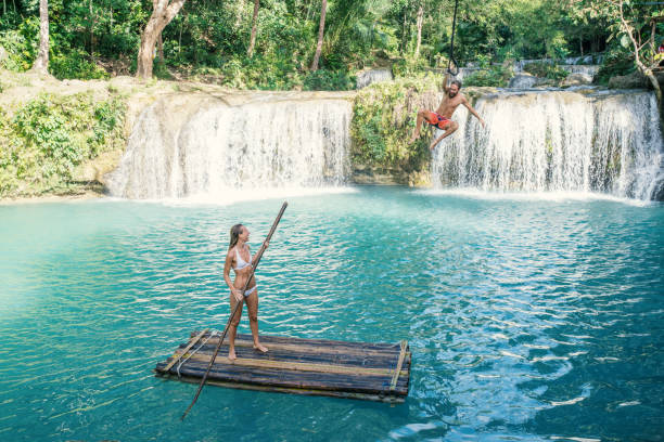 Where can we find best bamboo rafting in Jamaica?