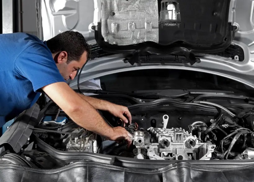 Steering system repair and alignment for Ford Repair in Dubai